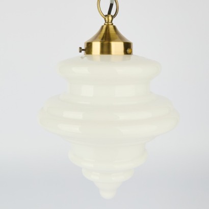 An Opaque Glass Ceiling Light