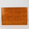 A 16-Drawer Wooden Unit