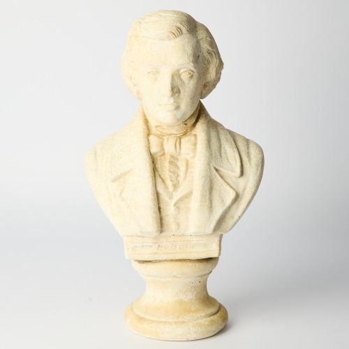 A Frederic Chopin Bust Sculpture