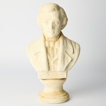 A Frederic Chopin Bust Sculpture