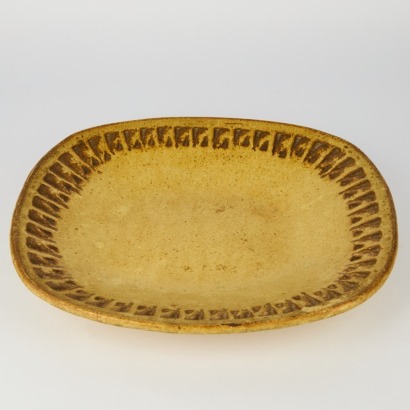 A Ceramic Platter by Mike Truebridge