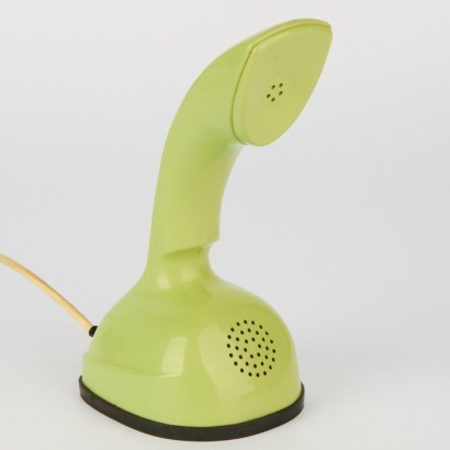 A Vintage Lime Green Ericofon Cobra Rotary Phone