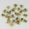 A Set of Two Jade Ruyi Groups Featuring the Twelve Zodiac Animals