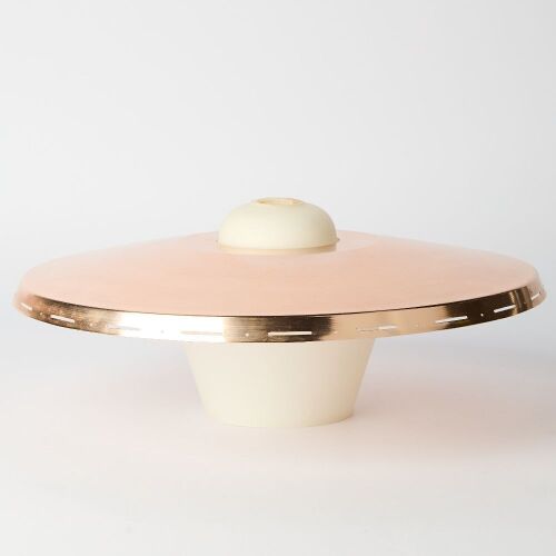 An Opaline Mid Century Pendant