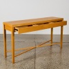 A Natural Oak Hall Table - 2