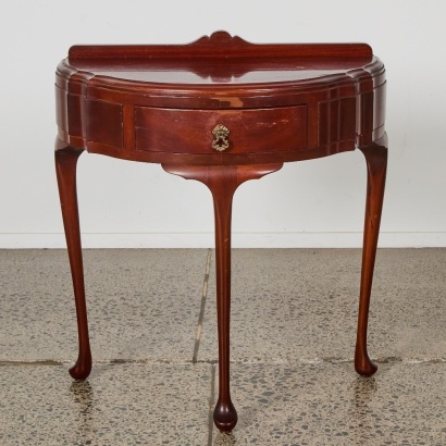 A Vintage Mahogany Console Table by Robert Allen Furniture