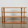 A Mid-Century Solid Rimu Display Shelf - 2