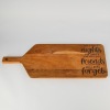A Large Wooden Serving Board