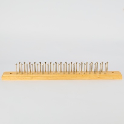 A Wall-Mounted Tie and Belt Rack