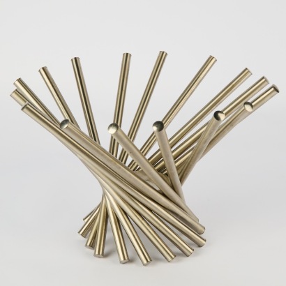 A Minimalist Collapsible Stainless Steel Fruit Bowl