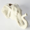 An Elephant Ceramic Wall Vase