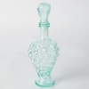 An Italian Green Glass Grape Cluster Decanter