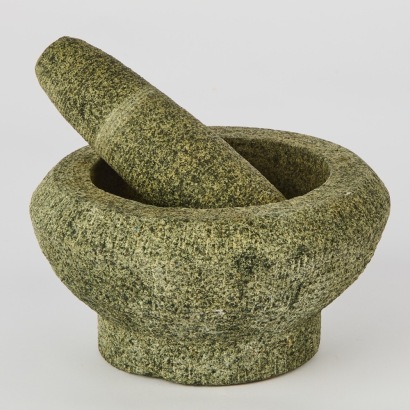 A Stone Mortar & Pestle