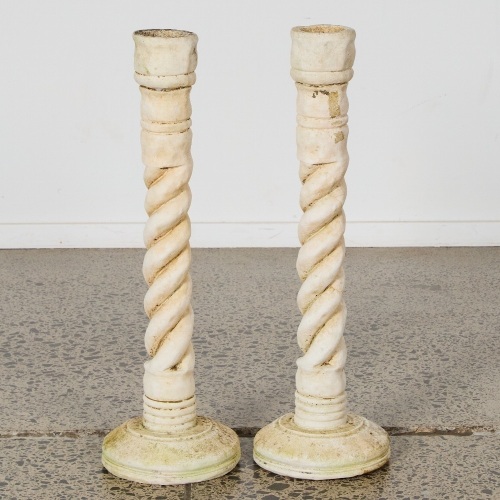 A Pair of Anthony Freeman & Mcfarlin California Candlesticks