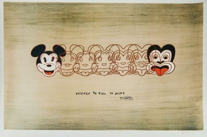DICK FRIZZELL Mickey To Tiki Open Edition Print
