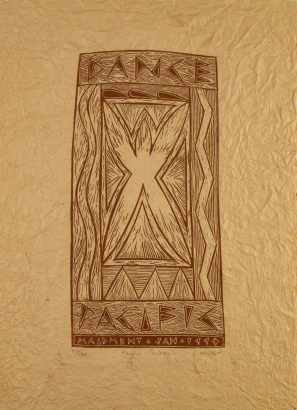 MAUREEN LANDER Dance Pacific (Poster for Maidment Theatre)