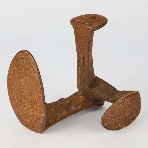 An Antique Cast Iron Cobblers Anvil