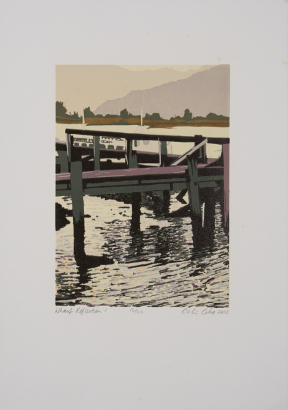 COLIN COKE Wharf Reflection I