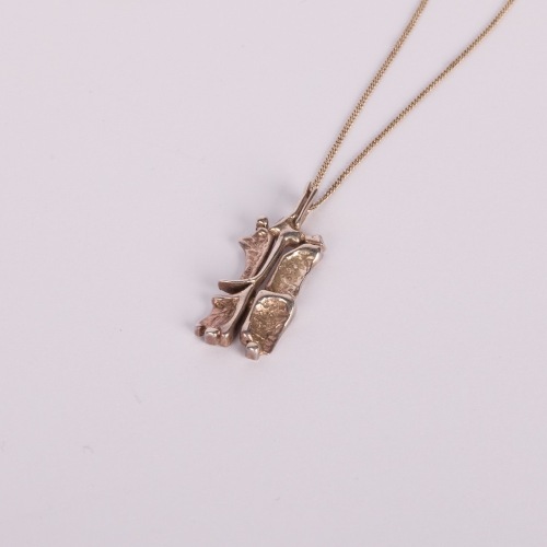 A Mid Century Sterling Silver Pendant