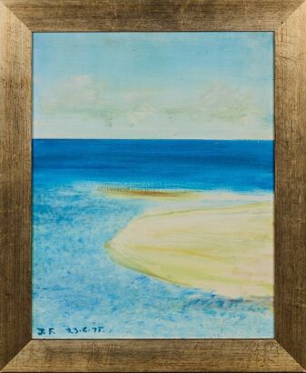 A Beach Painting by John Foster
