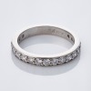 David Keefe, Platinum, 0.79ct Diamond Band - 2