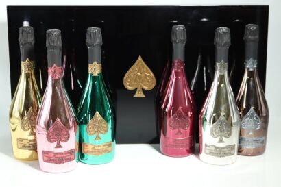 (1) Armand De Brignac Ace of Spades La Collection Collector's Case, Champagne, 6 Bottles Sold as One Lot (GB) (820 Cases Made)