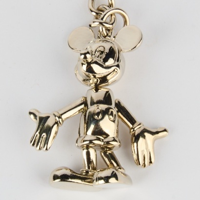 A Mickey Mouse Articulated Key Chain