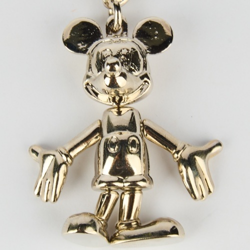 A Mickey Mouse Articulated Key Chain