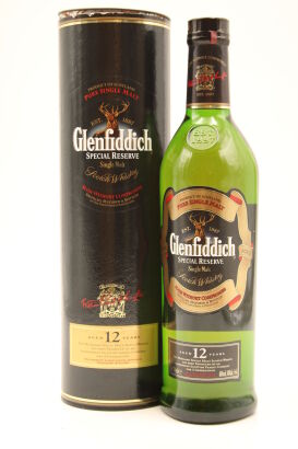 (1) Glenfiddich Special Reserve 12 year old Single Malt Scotch Whisky, circa 1980/90's.