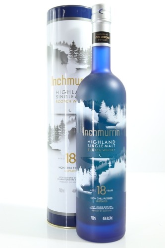 (1) Loch Lomond Inchmurrin 18 Year Old Single Malt Scotch Whisky, Highland, 46% ABV (GB)