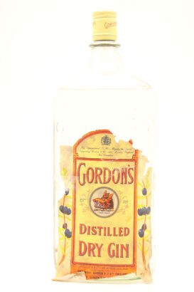 (1) Gordon’s Gin 2L, circa 1970s