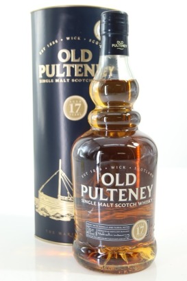 (1) Old Pulteney 17 Year Old Single Malt Scotch Whisky, Highlands, 46% ABV (GB)