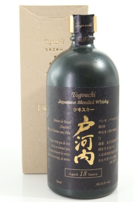 (1) Chugoku Jozo Distiller 'Togouchi' 18 Year Old Chapter 2 Japanese Blended Whisky, 43.8% ABV (GB)
