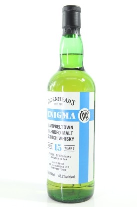 (1) 2008 Cadenhead's Enigma 15 Year Old Blended Malt Scotch Whisky, Campbeltown, 48.2% ABV