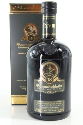 (1) Bunnahabhain 18 Year Old Single Malt Scotch Whisky, Islay, 46.3% ABV, Circa. 2017 (GB)