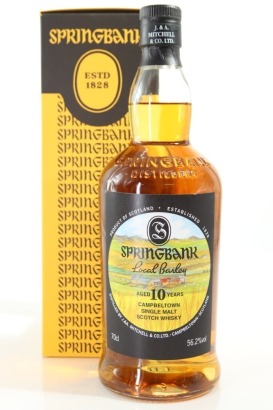 (1) 2009 Springbank Local Barley 10 Year Old 2019 Edition Single Malt Scotch Whisky, Campbeltown, 56.2% ABV (Optic Barley from High Cattadale Farm) (GB)