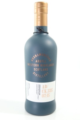 (1) 2015 Ardnamurchan AD/ CK.335 07:15 Refill Oloroso Puncheon Single Malt Scotch Whisky, 58.5% ABV