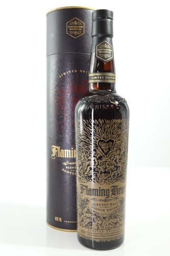 (1) Compass Box Flaming Heart 5th Edition 'Compass Box 15th Anniversary' Bottled 2015 Blended Malt Scotch Whisky, 48.9% ABV (GB)