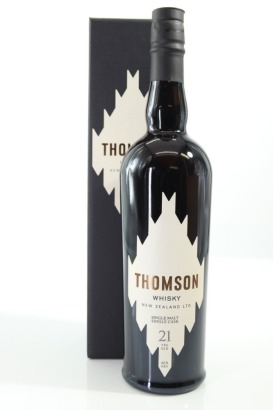 (1) Thomson Whisky (Willowbank Distillery) 21 Year Old Single Cask New Zealand Single Malt Whisky, 46% ABV (GB) (193 Bottles Filled)