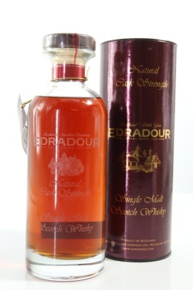 (1) 2002 Edradour Natural Cask Strength Bottled 2016 Single Malt Scotch Whisky, Highlands, 55% ABV (GB)