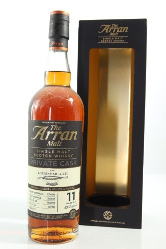 (1) 2004 The Arran Malt Distillery 'The Laird's Quaich' 11 Year Old Private Cask Bottled 2016 Single Malt Scotch Whisky, 53.5% ABV (GB)