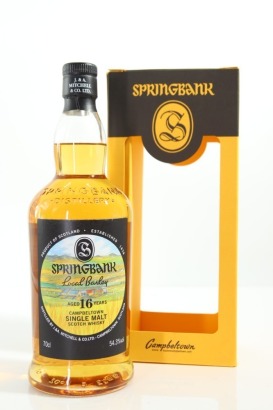 (1) Springbank Local Barley 16 Year Old 2016 Edition Single Malt Scotch Whisky, Campbeltown, 54.3% ABV (Prisma Barley from Low Machrimore Farm) (GB)