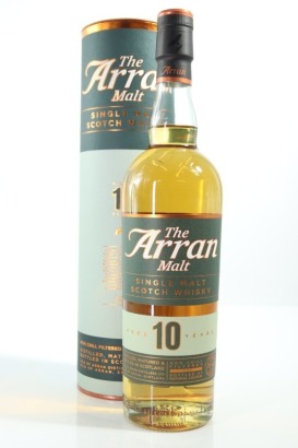 (1) The Arran Malt Distillery 10 Year Old Single Malt Scotch Whisky, Isle of Arran, 46% ABV (GB) (Pre-2019)