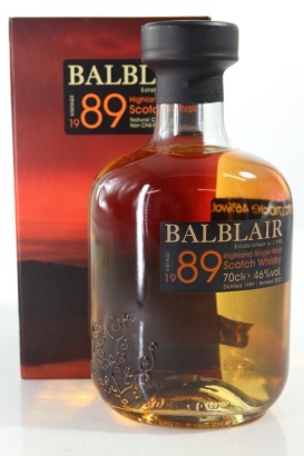 (1) 1989 Balblair Vintage 2012 Release Single Malt Scotch Whisky, Highlands, 46% ABV (GB)