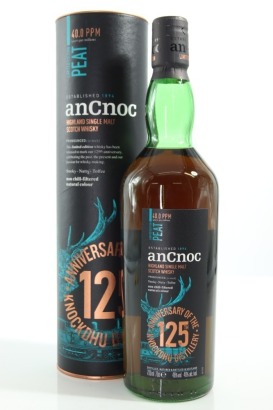 (1) Knockdhu anCnoc 125th Anniversary 'Peat Limited Edition' Single Malt Scotch Whisky, Highlands, 46% ABV (GB)