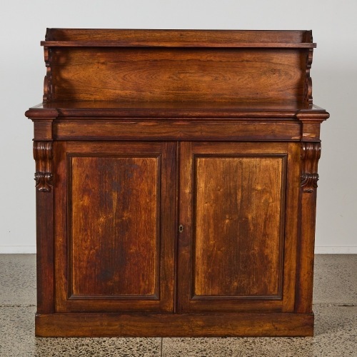 A Victorian Rosewood Chiffonier, 19th Century