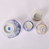 A Set of Three Chinese 18th Century Qing Dynasty Blue and White Wares - 3