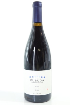 (1) 2022 Kusuda Syrah, Martinborough [JR17.5]