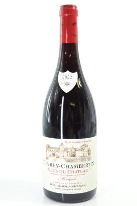 (1) 2022 Domaine Armand Rousseau Pere et Fils Gevrey-Chambertin Clos du Chateau, Cote de Nuits [JM90-93]