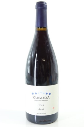 (1) 2023 Kusuda Syrah, Martinborough